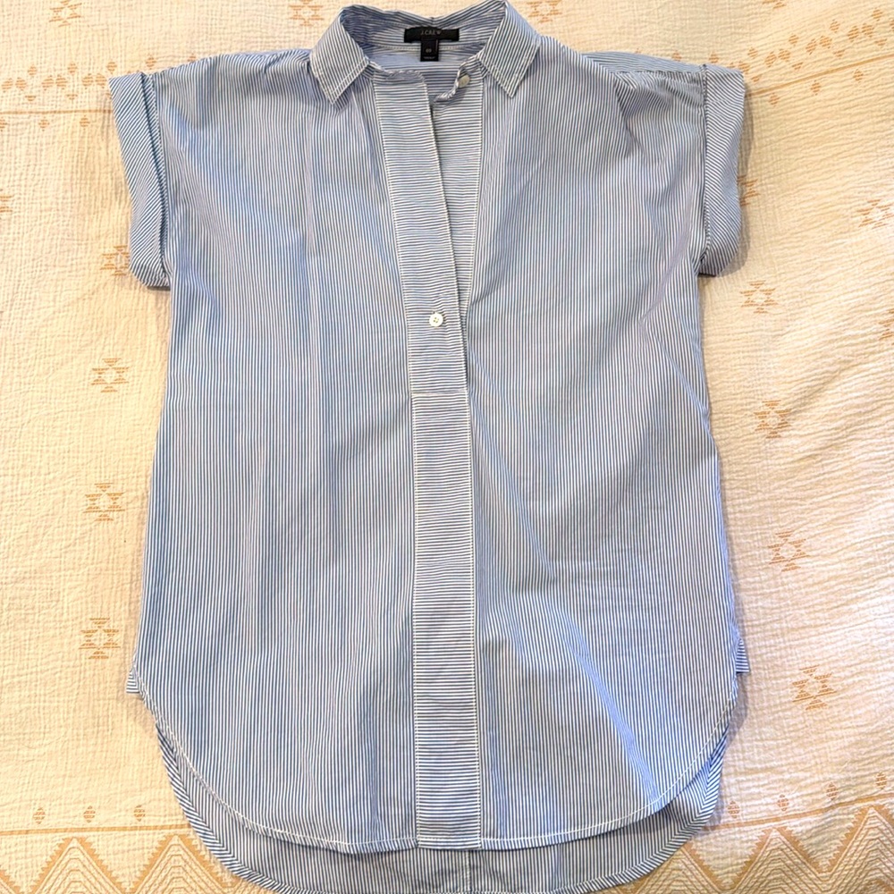 J Crew Stripe polo
